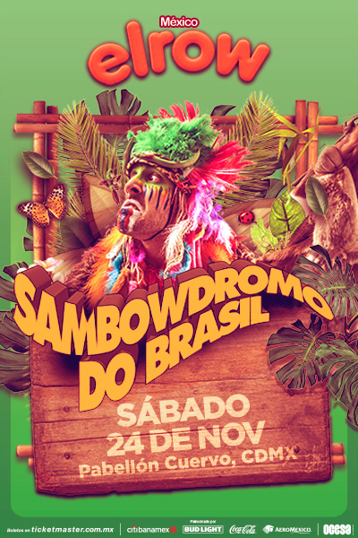 elrow México: Sambowdromo do Brasil